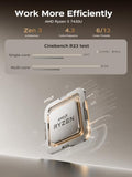 2026 AMD Gaming Laptop with Ryzen 5 7430U Processor(6C/12T, Up to 4.3GHz)