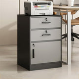 x3anggyt5 Office Office Filing CabinetWooden Two-Drawer Storage Cabinet