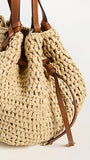 Ulla Johnson Women's Gio Raffia Crossbody Bag