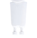 Boss Bidet Luxury White Blue - Bidet Attachment for Toilet Seat - Dual Nozzles, Self-Cleaning, Non-Electric Water Sprayer, Save Money On Toilet Paper and Reduce Waste