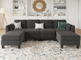Modular Sectional Sofa 6 Seaters Modular Sleeper Sofa Couch
