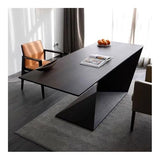 zhongxlla Standing Desk, Simple Modern Light Luxury Design Study Desk