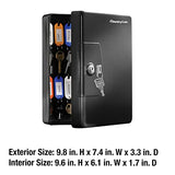 SentrySafe Key Box, Small Key Lock Box, 0.06 Cubic Feet, KB-25, Black