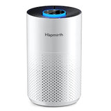 Hopmirth Upgraded Air Purifiers for Bedroom & Home with H14 True HEPA Filter, Covers Up to 1280ft², 360° Air Intake, Quiet Pet Air Purifier, White