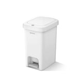 Small Trash Can for Narrow Spaces, Rust-Proof Wastebasket Small Garbage Can for Bathroom