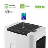Aurora High Security 150-Sheet Auto Feed Micro-Cut Paper and Credit Card