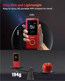 GlocalMe Red Numen Air 5G Mobile Hotspot, Portable WiFi Hotspot for Travel in 200+ Countries, Ultra High Speed Hotspot Device with Speed Up to 2.5Gbps, No SIM Card Required, 16 Connected Devices