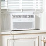 Keystone 10,000 BTU Window Mounted Inverter Air Conditioner with Quiet, High Efficiency Operation and Remote, Window AC Unit for Apartment, Living Room, Bedroom, Medium Rooms up to 450-Sq. Ft.