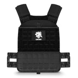 Adjustable Weighted Vest for Men Women – Tactical Vest for Rucking, HIIT & CrossFit, Fits 10x12 Plates, 600D Breathable, Weights Not Included