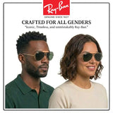 Ray-Ban x Dolce Gabbana Edition RB3138M SHOOTER Aviator Sunglass with Kit