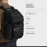 TUMI - Alpha Bravo Nomadic Backpack - Men's Durable Carry On Bag