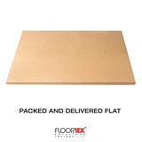 Floortex Advantagemat Phthalate Free Vinyl Rectangular Chair Mat for Hard