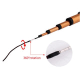 Carbon Fiber Fishing Rod ，Portable Pole ，High Telescopic Ultra Hard Ultralight Long Sections Hand