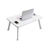 ONMYJFD Folding Table, Large Bed Tray Multifunction Lap Bed Desk Foldable Portable Standing