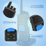 SAMCOM Programmable UHF Two Way Radios Long Range for Adults School,9 Packs