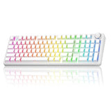 Wireless Mechanical Keyboard-Silent Version,BT5.0/2.4GHz/USB-C Hot Swappable Custom Keyboard