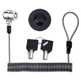 Laptop Cable Lock Hardware Security Cable Lock Anti Theft Retractable Lock for Tablet Laptop and All Other