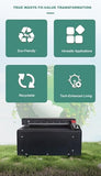 Expanded Cutting Machine for Corrugated Boxes - 325mm Width, Cardboard Slitting Mesh Strip Cutter