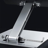 Laptop Stand Riser Height Adjustable Aluminum Foldable Tablet Stand