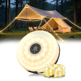 L LOHAS LED Camping String Lights, 4 in 1 Quick Recovery Waterproof Outdoor Tent Lights, 32.8FT with 8 Lighting Modes, Camping Essentials for Yard, Tent, Hiking, Patio, and Holiday Decoration