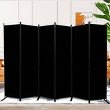Room Divider and Folding Privacy Screens 6 Panel, 11 Ft Wide Room Partitions Dividers