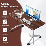 JNMDLAKO Conference Table, Folding Conference Room Tables On Wheels