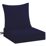 downluxe 24x24 Outdoor Chair Cushions, Waterproof Fade Resistant Patio Furniture Cushions with Handle & Removable Cover