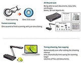 Portable Scanner with Auto-Feed Docking Scanner Paiyi HD 5 Million Digital Classroom Document Camera Visuer School Teaching No Smearing Calligraphy Art Teaching Physical Exhibition