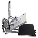 Flat Heat Press Machine, 110V Semi-Automatic Flat Sublimation Heat Transfer Machine