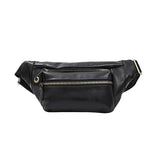 ASWRTYJO European Men's Large Capacity Zippered Crossbody Bag Waist(Style2)