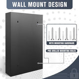 Key Cabinets, Key Organizer Box(64 Keys),Key Cabinet Wall Mount