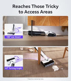 NARWAL S30 Wet Dry Vacuum Cleaner with 20000Pa Suction, 176°F Self-Cleaning, Heated Drying, Disposable Waste Bag, Tangle-Free, Cordless Vacuum Mop for Hard Floors & Edge Cleaning, Easy to Use