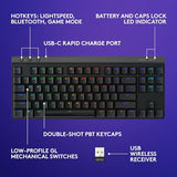 Logitech G515 Lightspeed TKL Low Profile Wireless Gaming Keyboard, LIGHTSYNC RGB