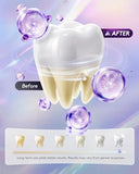 Ktintar Purple Toothpaste for Teeth Whitening, Teeth Whitening Toothpaste, Purple Toothpaste Whitening, Tooth Stain Removal Colour Corrector, Stubborn Stain Removal & Enamel - 1 Fl Oz
