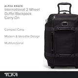 TUMI - Alpha Bravo International 2-Wheeled Duffel Backpack Carry-On