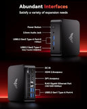 KAMRUI Mini PC AMD Ryzen 7530U 16GB LPDRR RAM 1TB SSD Micro Gaming Computer