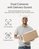 eufy Security eufyCam S3 Pro 3-Cam Kit + Video Doorbell E340, Solar Camera Outdoor Wireless, MaxColor Night Vision, 4K Security Camera with Solar Panel,Dual Cameras with Delivery Guard
