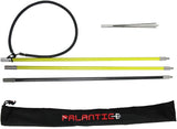Scuba Choice Hybrid Hawaiian Sling Travel Spearfishing Pole Spear with 3 Prong Tip (3-Piece), 7-Foot, Yellow Scuba Choice