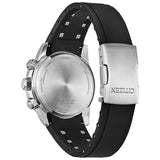 Citizen Men's Eco-Drive Sport Luxury PCAT Watch, Stainless Steel & Polyurethane Strap