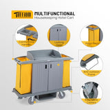 Commercial Traditional Cleaning Janitorial Room Service Housekeeping Cart