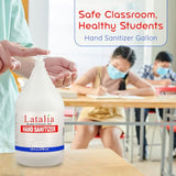 Pack of 2 Moisturizing Hand Sanitizer Bulk Travel Size | Unscented Hand Sanitizer Gel for School, Office, Home