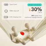 SKG FSA Eligible Cordless Neck Massager for Pain Relief Deep Tissue, Shiatsu Shoulder Massager with Heat, Massage Tools for Trapezius, Lymphatic Drainage, Relaxation Therapy, HSA Items