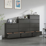 Locking File Cabinet with 5 Drawer Heavy Duty Large Metal Filing Cabinet Home Office Lateral File Cabinets