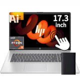 HP 17.3" Touchscreen Business Laptop, AMD Ryzen 5 Processor (Beats Intel i7-1355U), 16GB DDR5 RAM