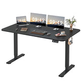 Electric Height Adjustable Standing Desk Large Sit Stand Up Desk Home Office Computer Desk