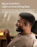 Open-Ear Headphones, True Wireless Bluetooth Earphones with Microphone, Earhook Earbuds with 48 Hours, Black SHOKZ