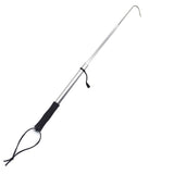 Telescopic Fishing Gaff with Super Sharp Spear Hook Lightweight Aluminium Alloy Hand with Soft EVA Nonslip Handle and Lanyard for Saltwater, Ice, Boat, Kayak Fishing, etc (Size M:15.4-35.4inch)