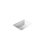 KOHLER Verticyl 17" Undermount Bathroom Vanity Sink With Overflow Drain, Undermount Bathroom Sink, White