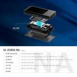 GL.iNet GL-E5800 NA MUDI 7 5G Tri-Band Wi-Fi 7 Travel Router with eSIM