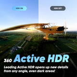 Insta360 X3 Get-Set Bundle - 360 Action Camera with 5.7K 360 Active HDR Video, 4K Single-Lens Camera, Waterproof, FlowState Stabilization, 2.29" Touchscreen, AI Editing, for Motorcycle
